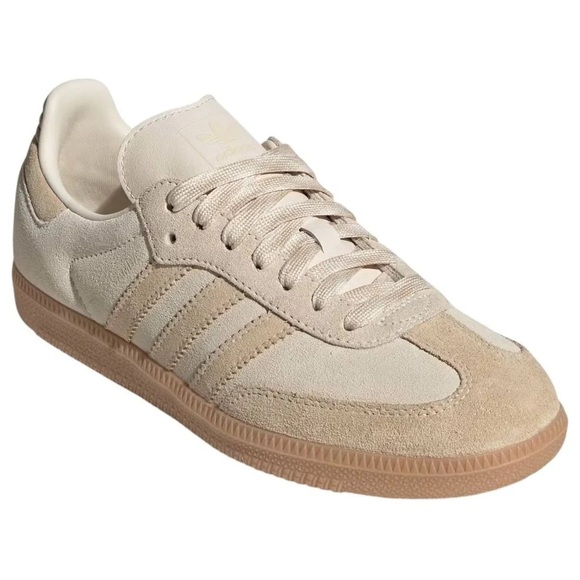 adidas Shoes - Adidas Cream and Tan Sambas